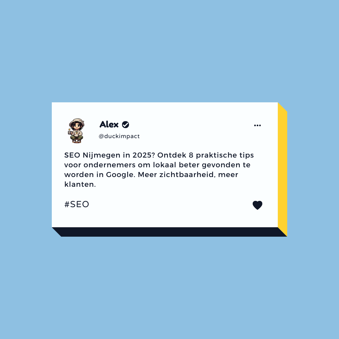 SEO Nijmegen 8 tips in 2025