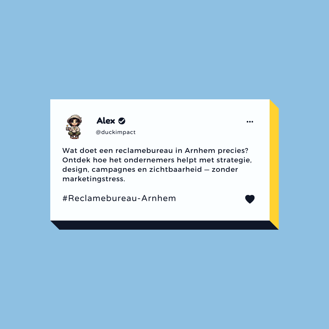 Wat doet een reclamebureau in Arnhem